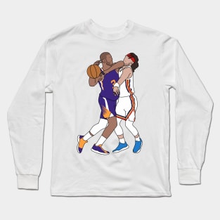 jose doing steal on cp3 Long Sleeve T-Shirt